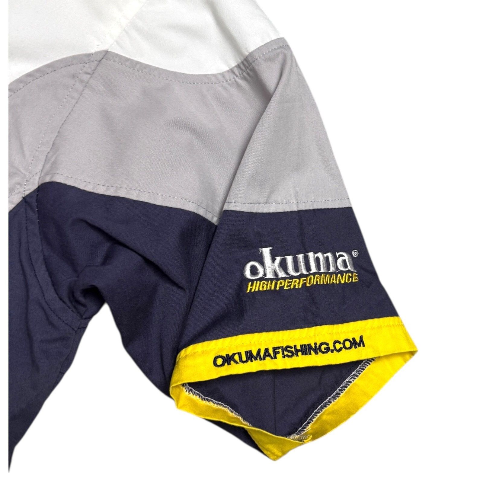 Other OKUMA Fishing Mechanic Racing Button Tee Shirt Mens XL Size US XL / EU 56 / 4 - 4 Thumbnail