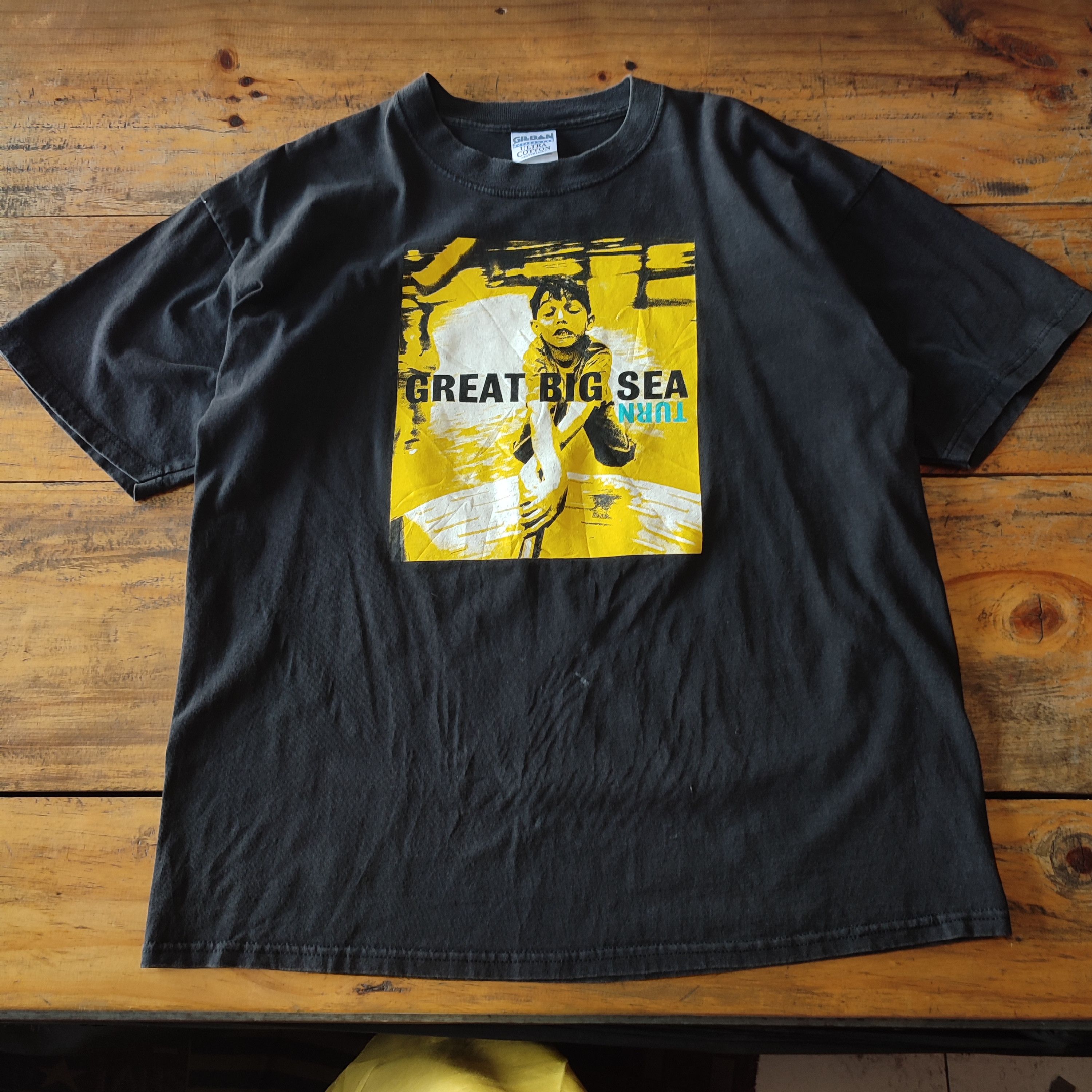 Band Tees × Vintage 🔥RARE🔥Vintage 90s Great Big Sea T-Shirt Size US XL / EU 56 / 4 - 2 Thumbnail
