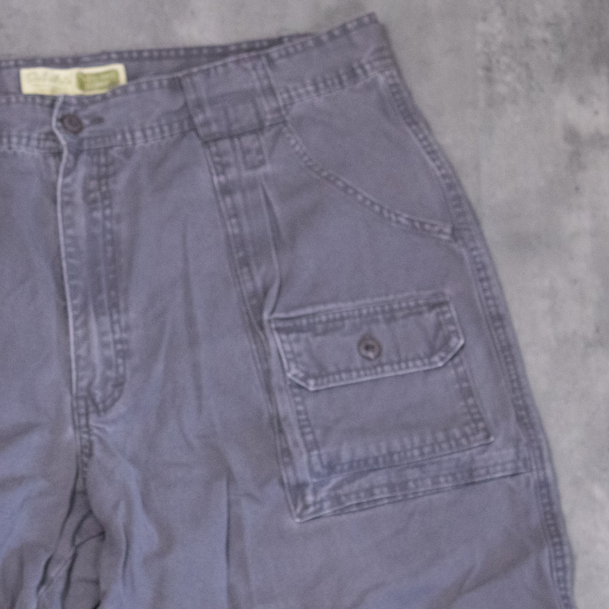 Cabelas × Vintage Y2K 2000’s Cabla’s OG-107 7 Pocket Faded Charcoal Pants Size US 38 / EU 54 - 7 Thumbnail