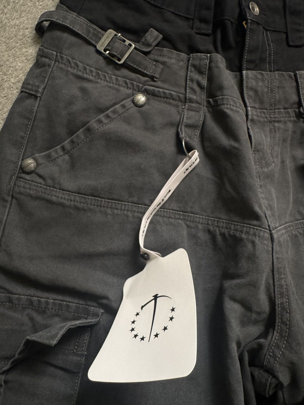Other TecnineGroup Dark Gray Cargo Pants Size US 32 / EU 48 - 6 Thumbnail