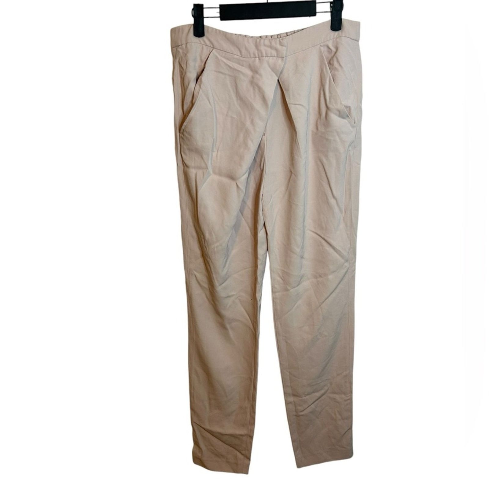 Maje Maje Pale Pink Crossover Pleated Pants Size 30" / US 8 / IT 44 - 1 Thumbnail