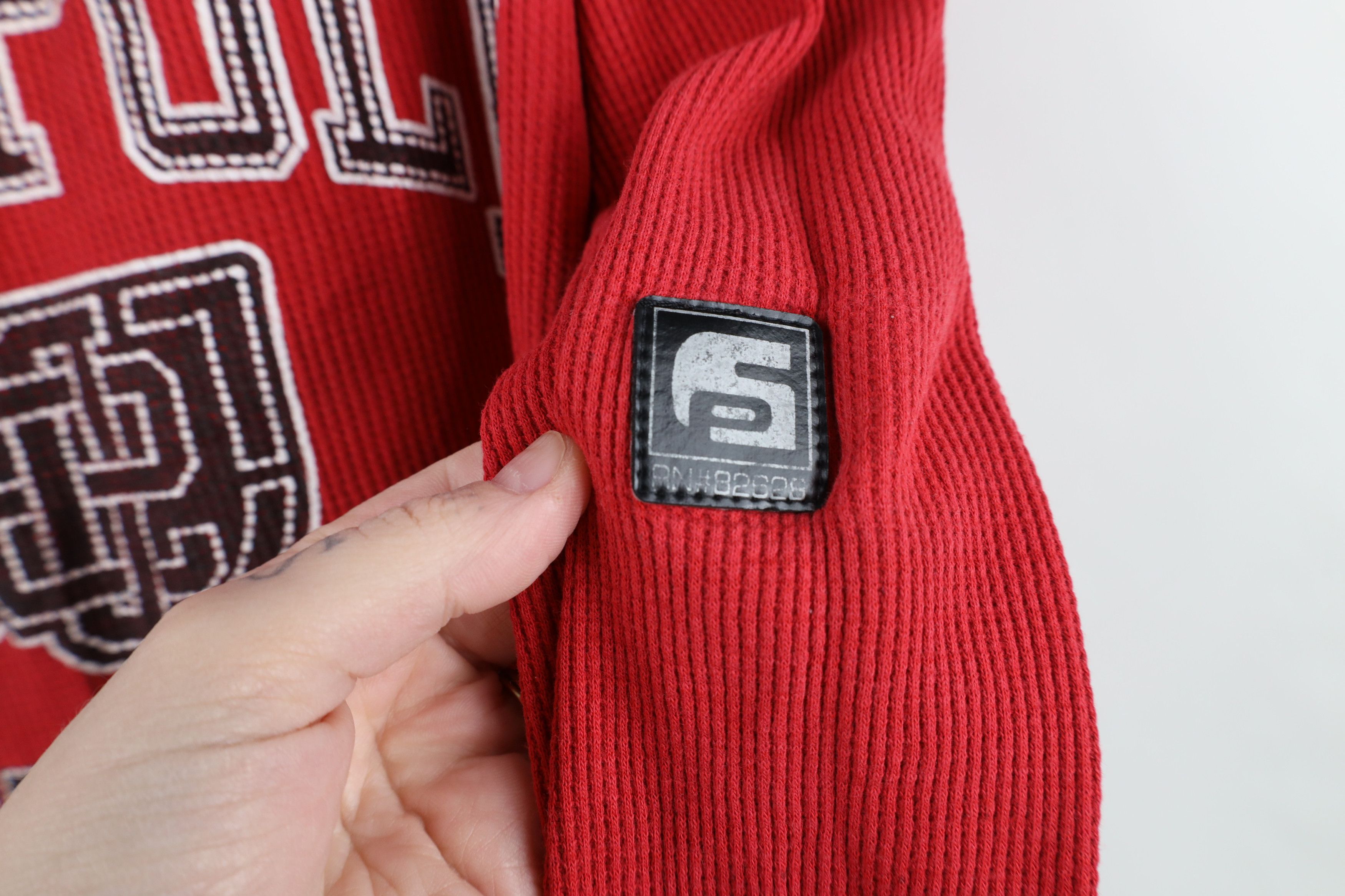 Southpole × Vintage Vintage Southpole Thermal Waffle Knit Long Sleeve T-Shirt Size US L / EU 52-54 / 3 - 9 Thumbnail