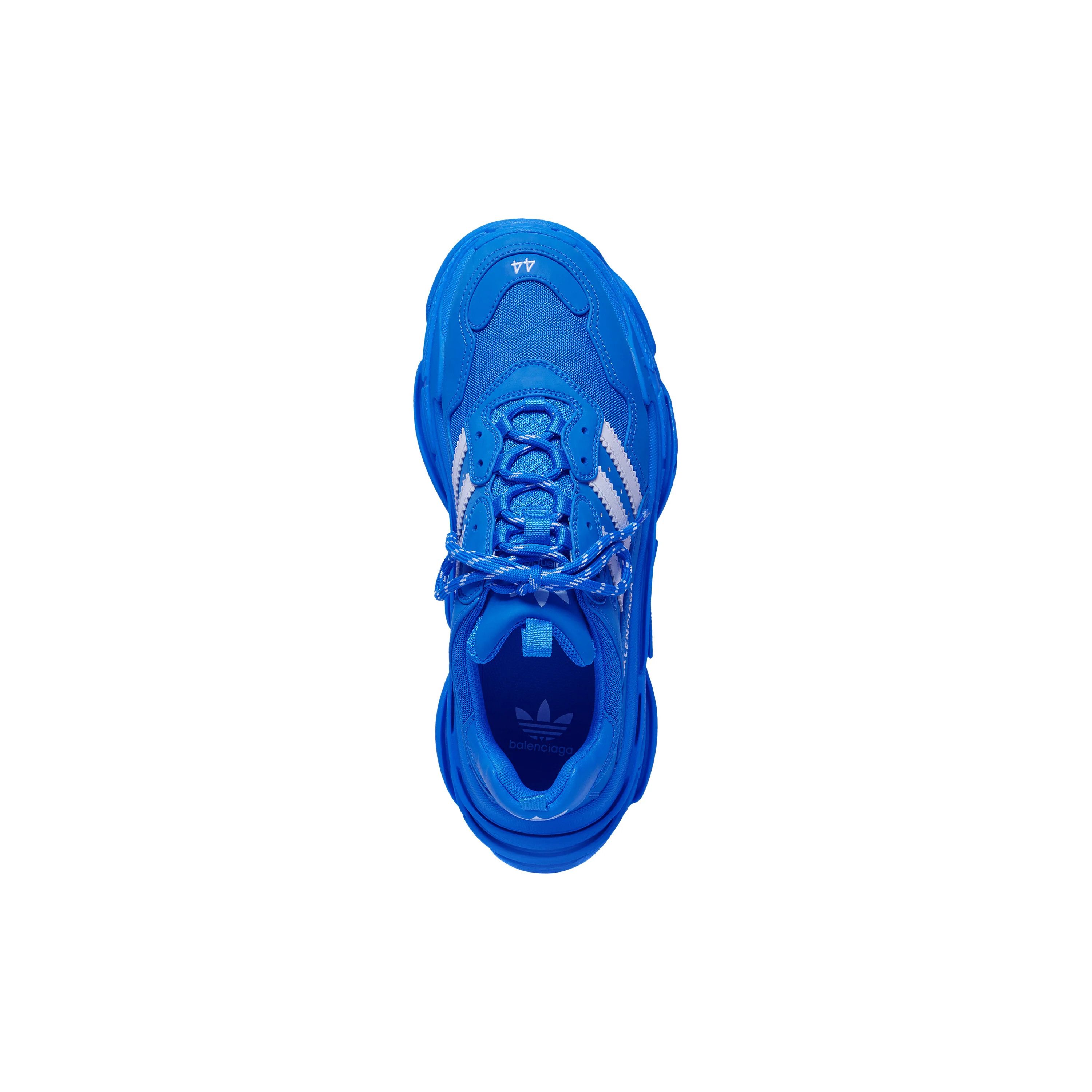 Balenciaga o1in1g1224 Adidas Triple S Sneakers in Blue & White Size US 10 / IT 40 - 5 Thumbnail