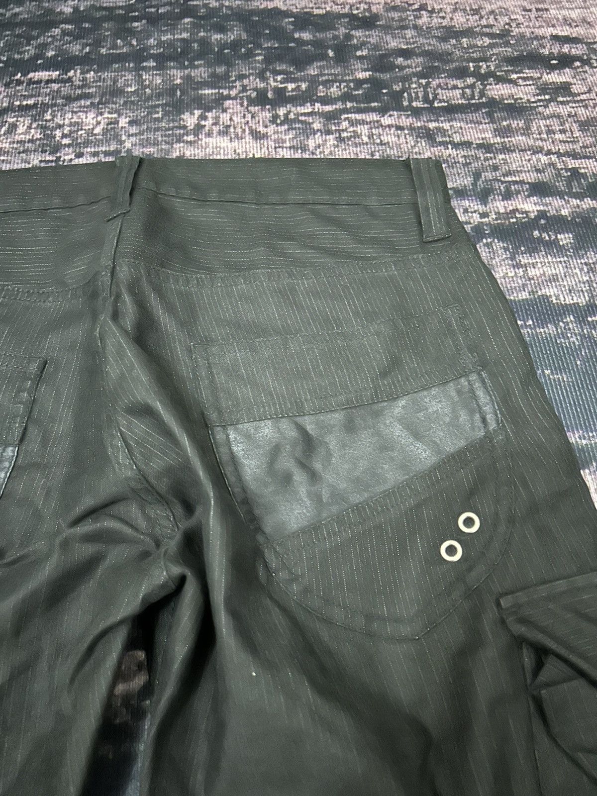 Beauty Beast Edge Rupert Difference Cargo Herringbone Flare Pants Size US 31 - 14 Thumbnail