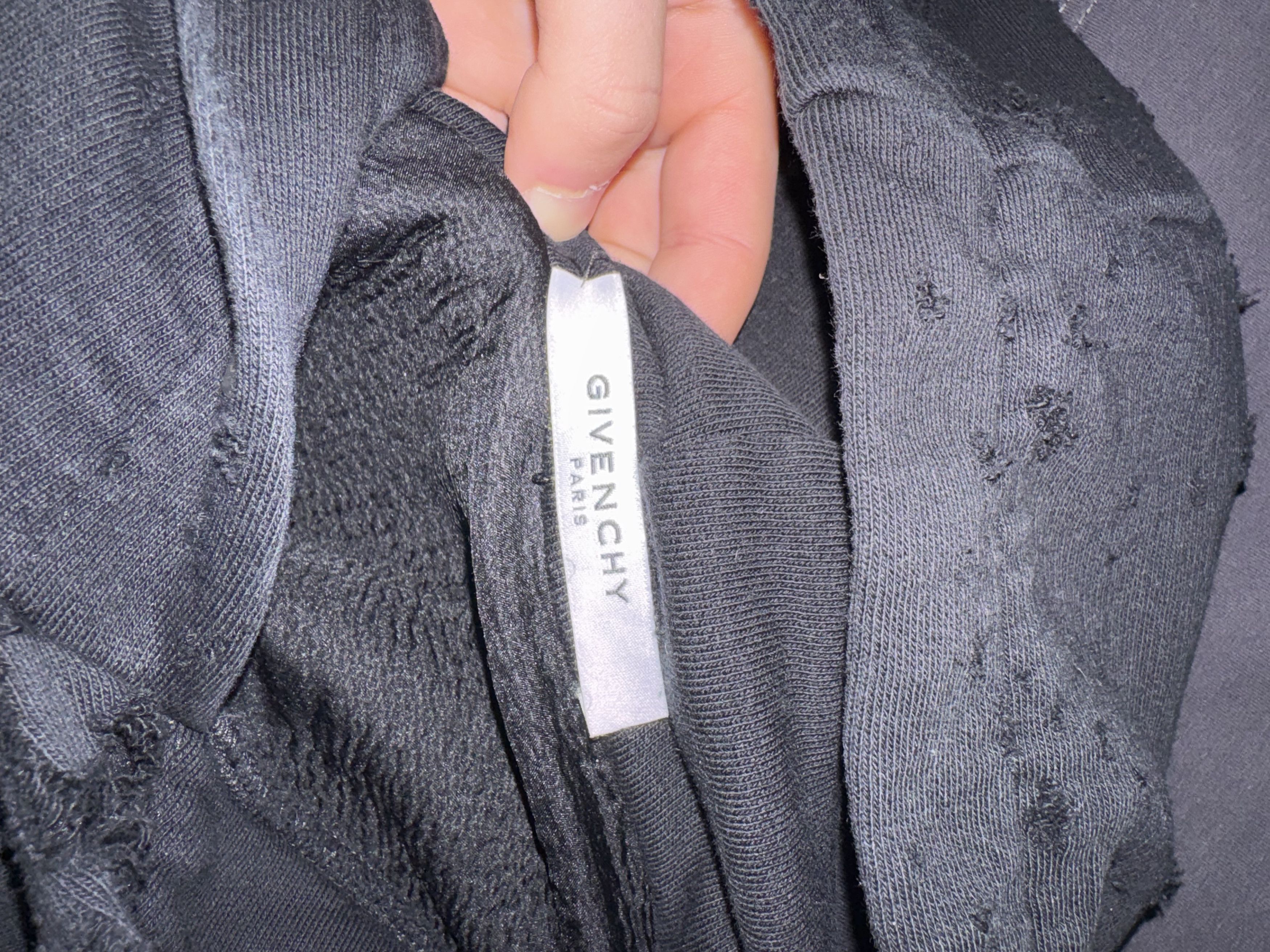 Givenchy Givenchy holes hoodie Size US XXL / EU 58 / 5 - 9 Thumbnail