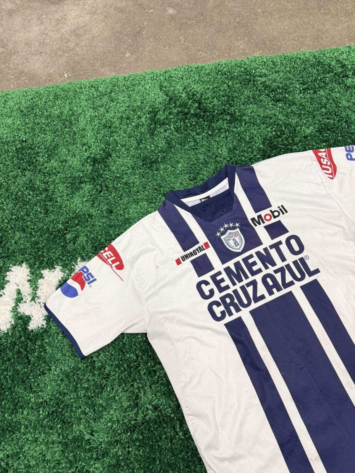 Vintage Cemento Cruz Azul Cement Office Depot Pepsi Jersey XL Size US XL / EU 56 / 4 - 5 Thumbnail