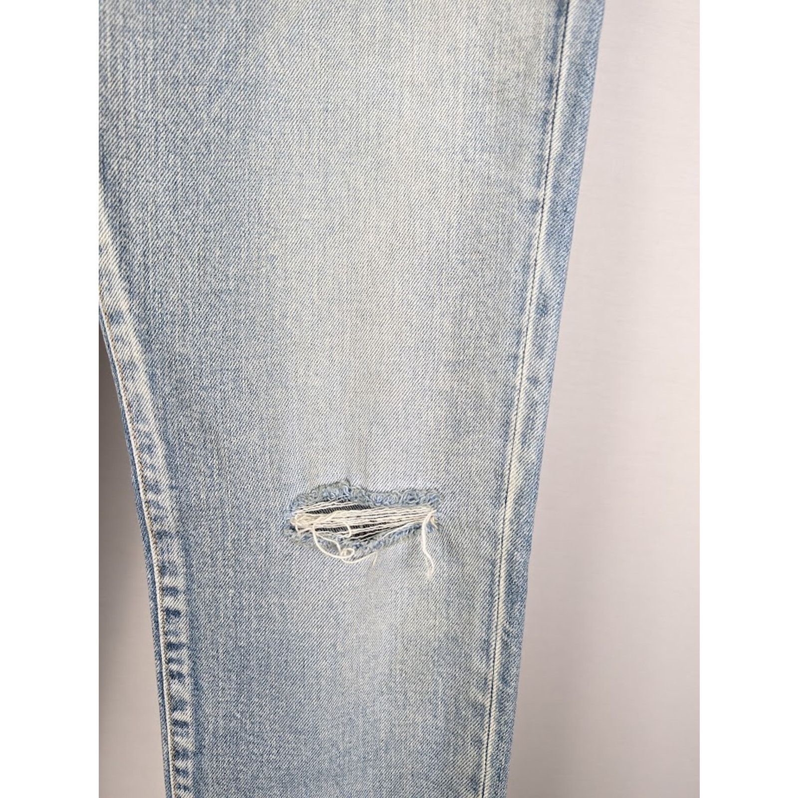 Saint Laurent Paris o1rshd1 Skinny 5 Pockets Low Pants in Santa Monica Blue Size US 28 / EU 44 - 6 Thumbnail