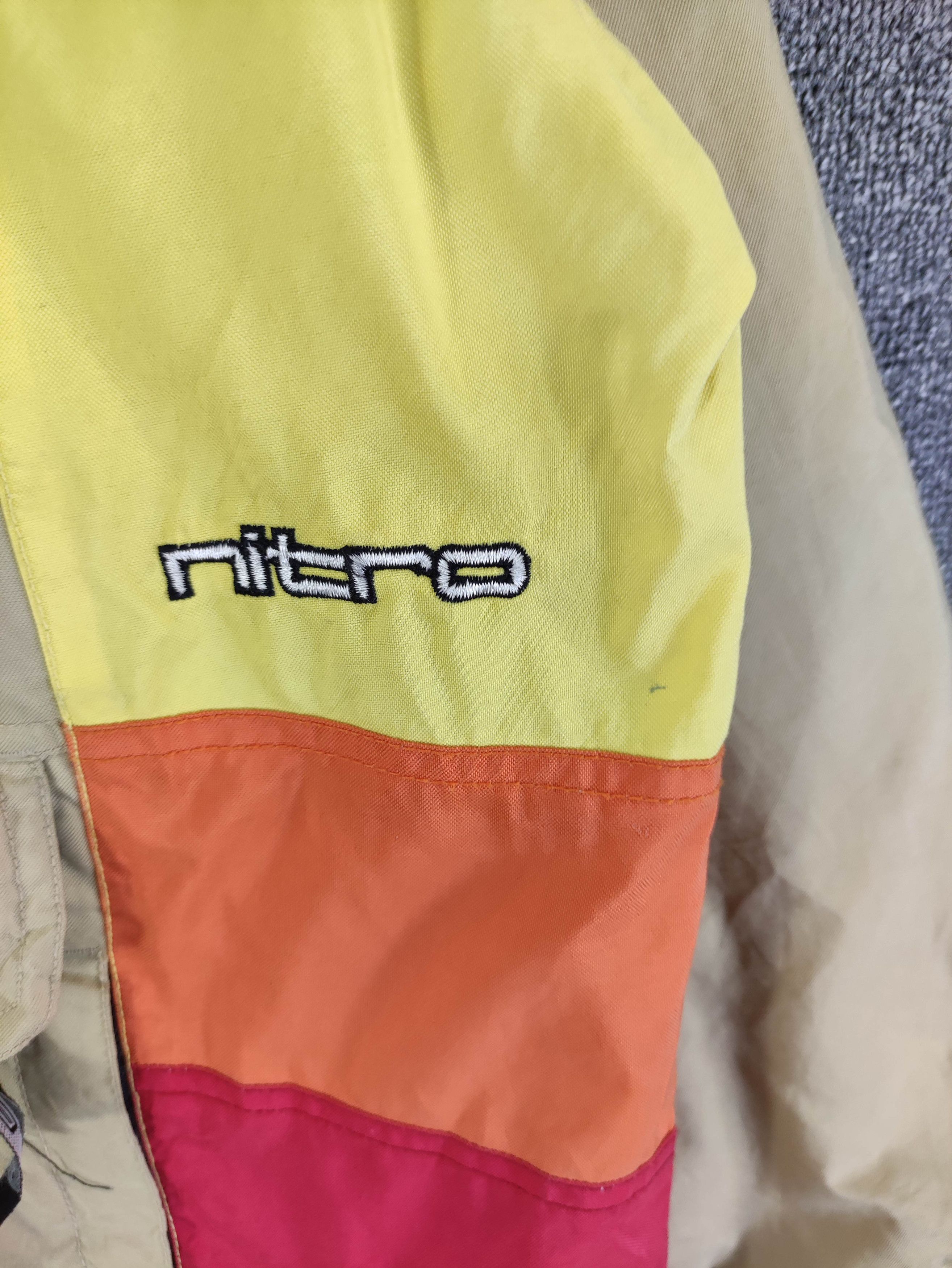 Japanese Brand Vintage Nitro Anorak Blocks Colour Faded Halfzip Jacket Size US XXL / EU 58 / 5 - 3 Thumbnail