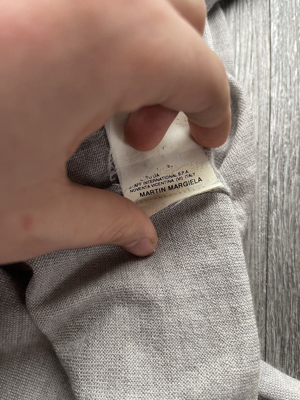 Maison Margiela Maison Martin Margiela - 04 Shoulder Pad Knit Sweat *rare* Size US S / EU 44-46 / 1 - 6 Thumbnail