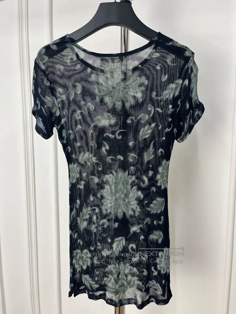 Yohji Yamamoto Yohji Yamamoto See-through printed short sleeve Size M / US 6-8 / IT 42-44 - 2 Thumbnail
