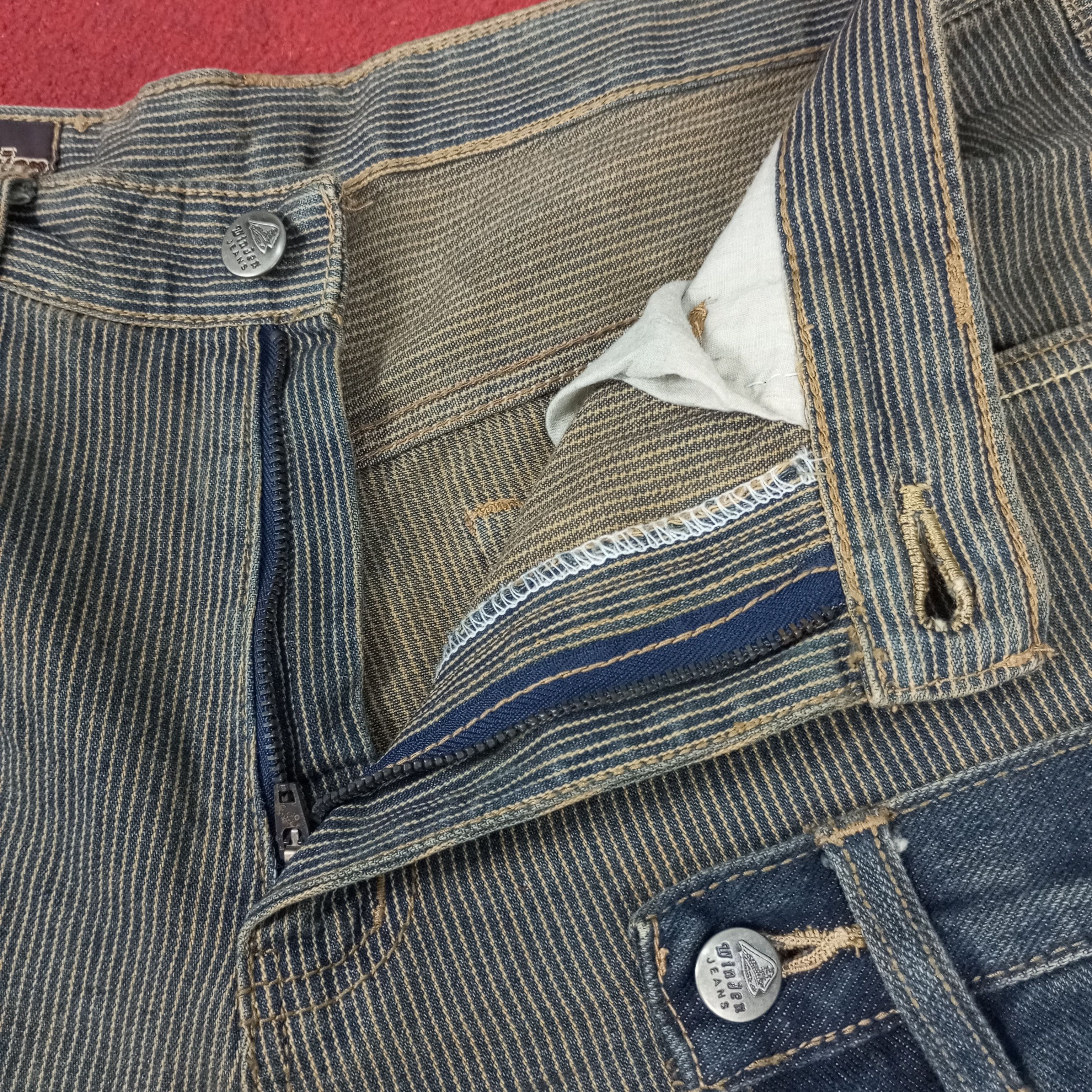 Vintage Win Jen Fashion Style Double Waist Design Streetwear Jeans Size US 31 - 12 Thumbnail