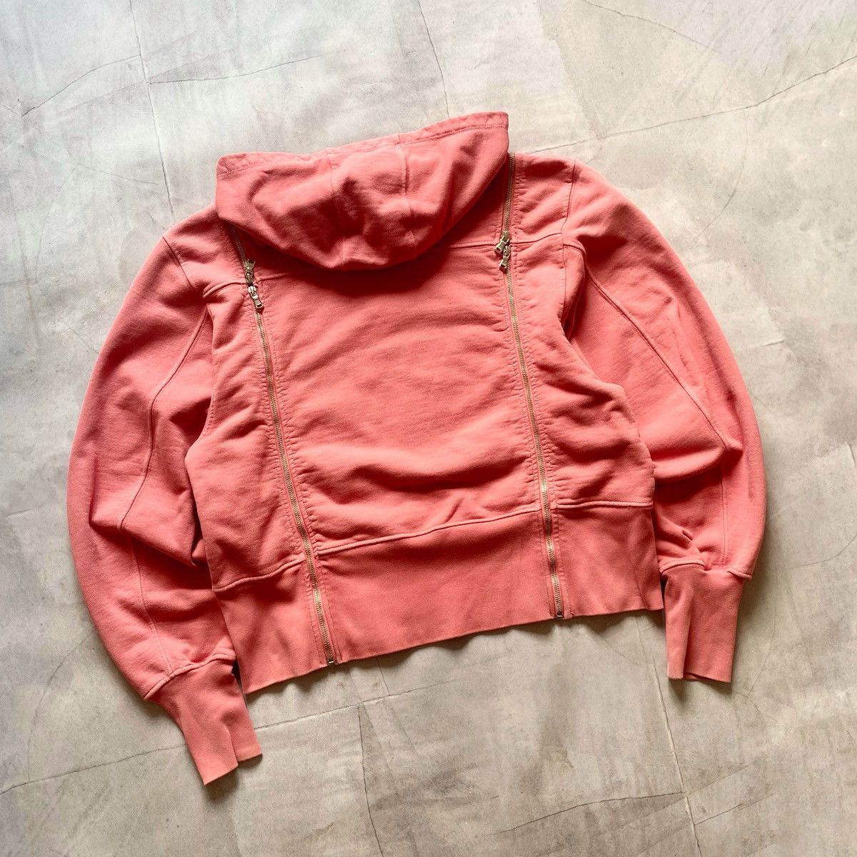Hysteric Glamour TRE by Natalie Ratabesi Boxy Hoodie Zip-Off Sleeves RRP 699£ Size M / US 6-8 / IT 42-44 - 12 Thumbnail