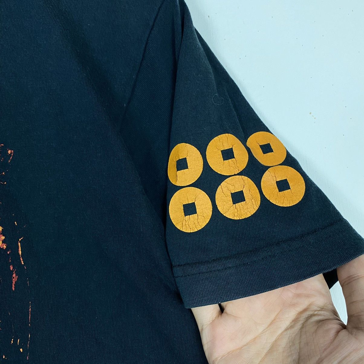 Anime × Japanese Brand × Vintage Burning Soul SENGOKU BASARA 2 Anime Game Faded Tee Size US M / EU 48-50 / 2 - 5 Thumbnail