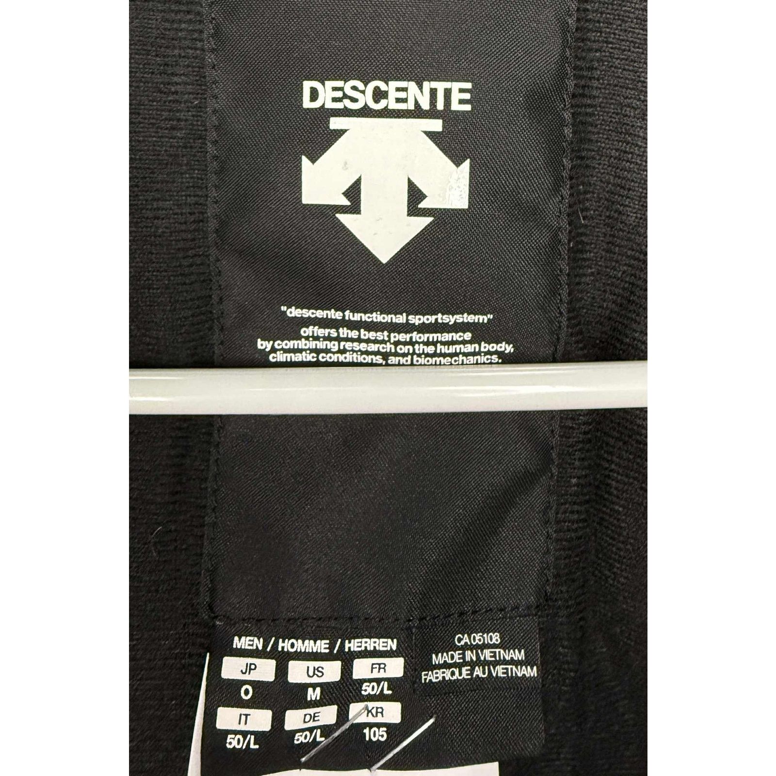 Descente Descente Insulated Hooded Ski Jacket Gray/Blue Men's Size M Size US M / EU 48-50 / 2 - 10 Thumbnail