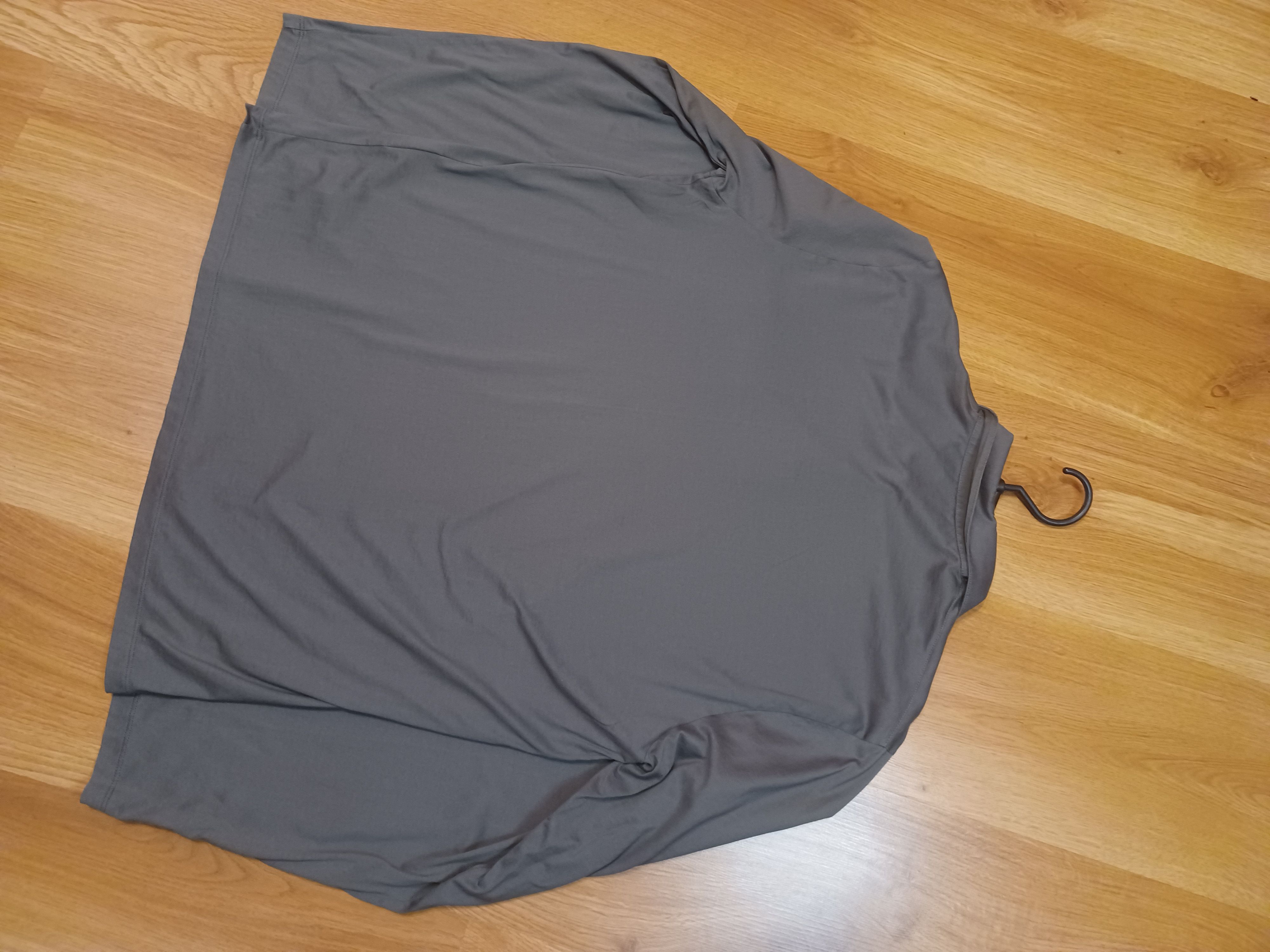 Prada Prada XL Long-sleeve Polo Shirt Logo Gray Size US XL / EU 56 / 4 - 2 Thumbnail