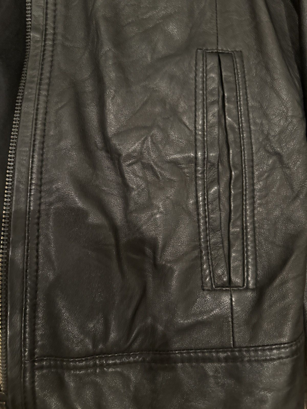 J.Lindeberg J.Lindeberg Black Leather Jacket Size US XL / EU 56 / 4 - 9 Thumbnail