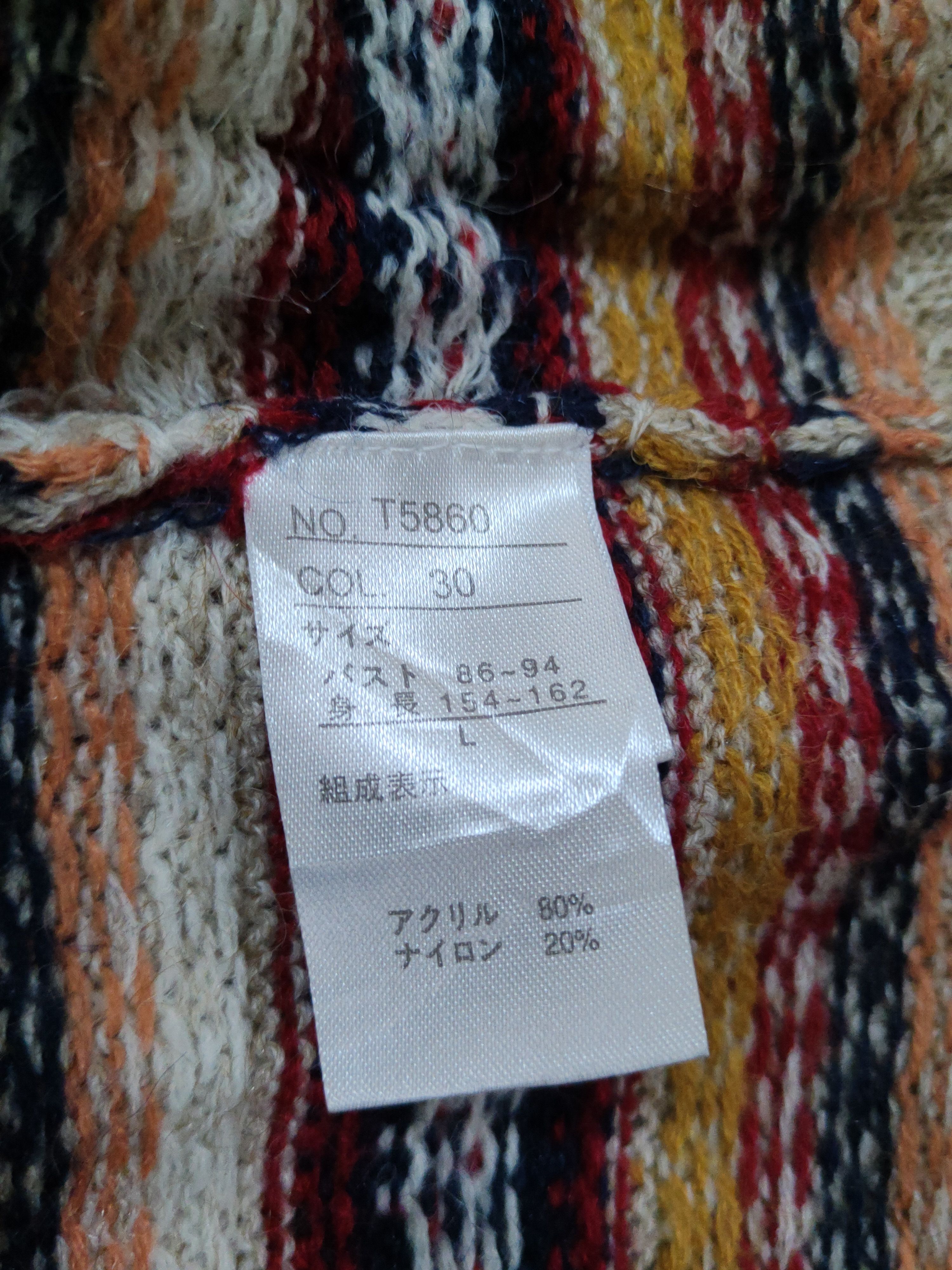 Homespun Knitwear × Japanese Brand × Vintage Sunny Village Brown Knitwear Vests #1556 Size M / US 6-8 / IT 42-44 - 11 Thumbnail