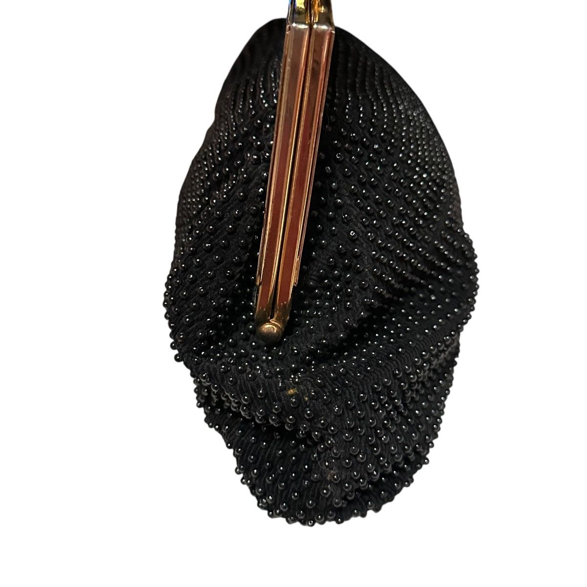 Vintage Vintage La Regale black beaded evening bag Size ONE SIZE - 4 Thumbnail