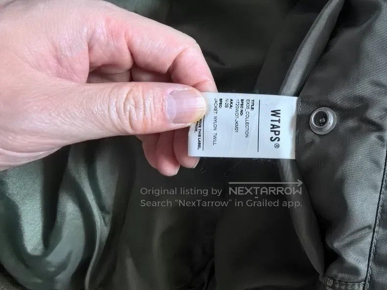Wtaps Wtaps Green thick coat Size US L / EU 52-54 / 3 - 7 Thumbnail