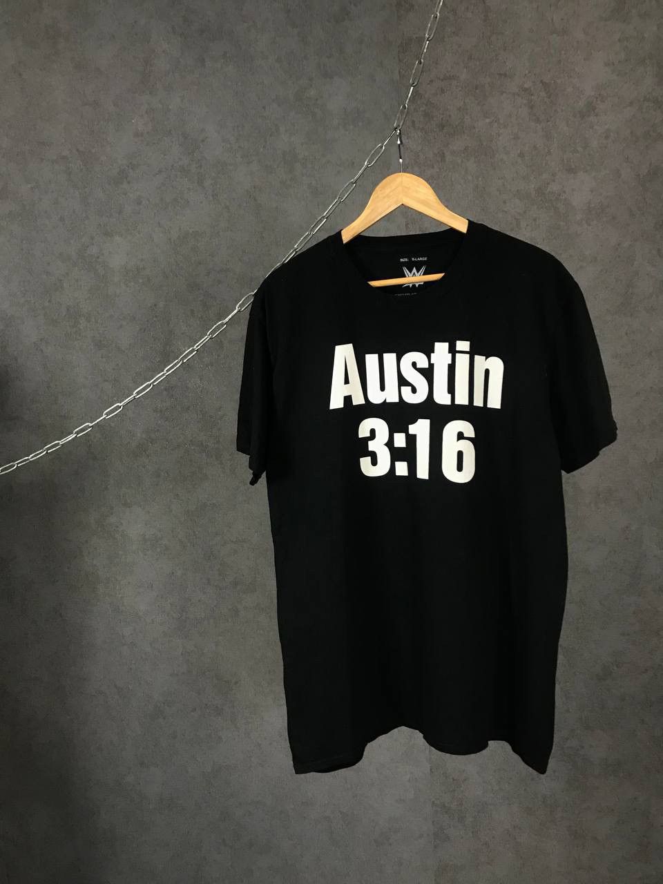 WWE Austin 3:16 Stone Cold WWE WWF Wrestling overprinted tee Size US XL / EU 56 / 4 - 1 Thumbnail
