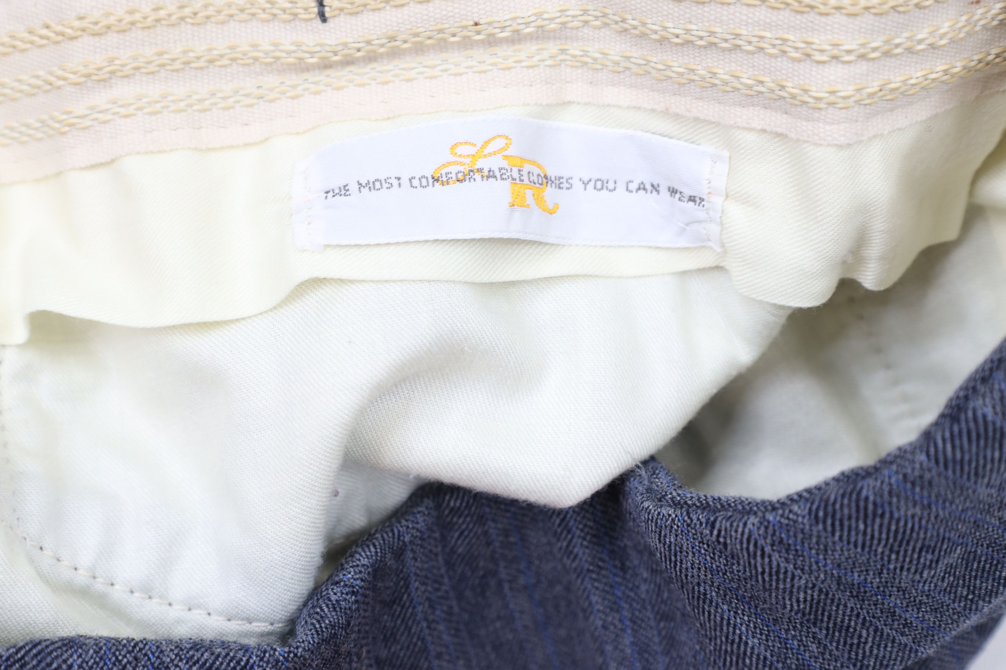 Vintage Vintage 70s Streetwear Wool Striped Bell Bottoms Pants USA Size US 32 / EU 48 - 9 Thumbnail