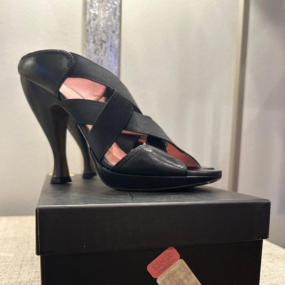 Donna Karan Donna Karan New York Leather Mule Size US 9 / IT 39 - 4 Thumbnail