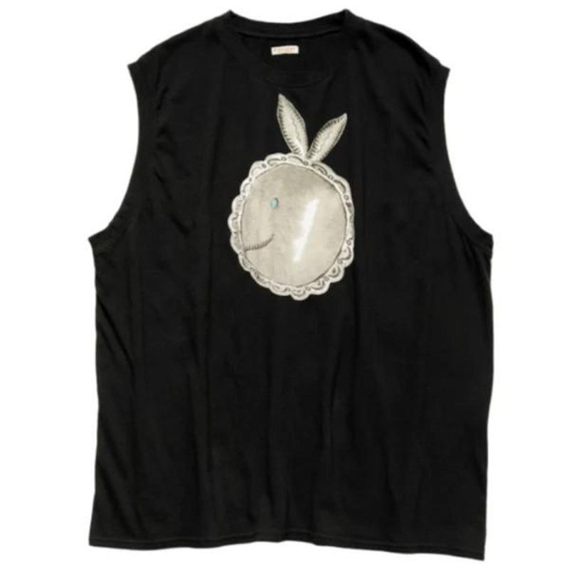 Kapital Kapital T-Cloth Sleeveless T (Big Concho Coneybowy Pt) Size US L / EU 52-54 / 3 - 1 Thumbnail