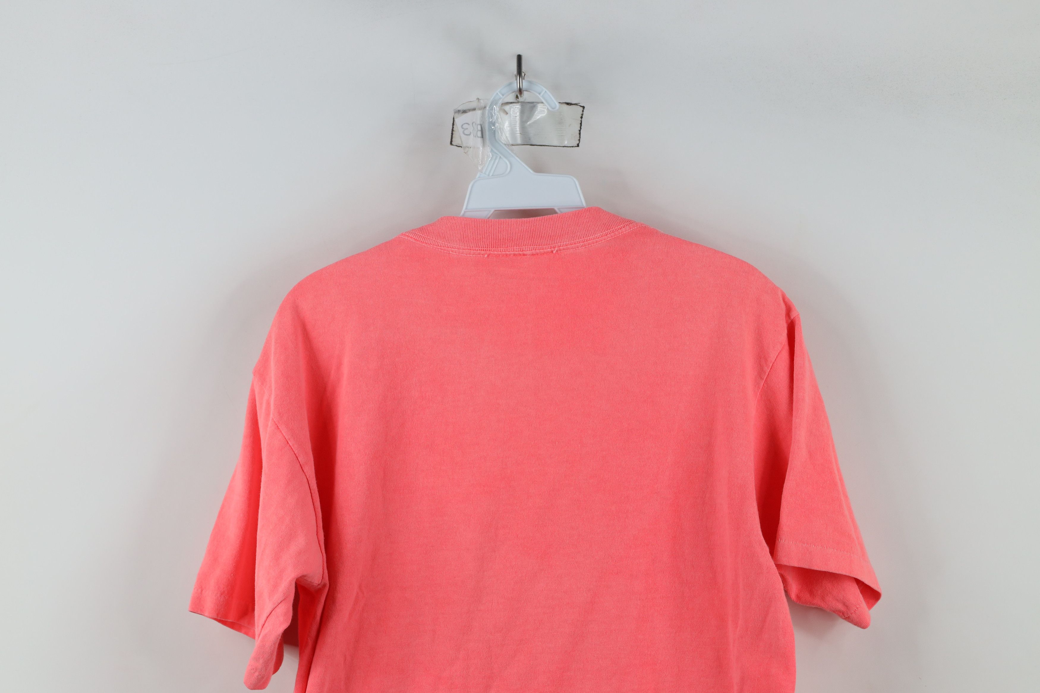 Vintage Vintage 90s Streetwear Spell Toledo Fish Art T-Shirt Pink Size M / US 6-8 / IT 42-44 - 10 Thumbnail