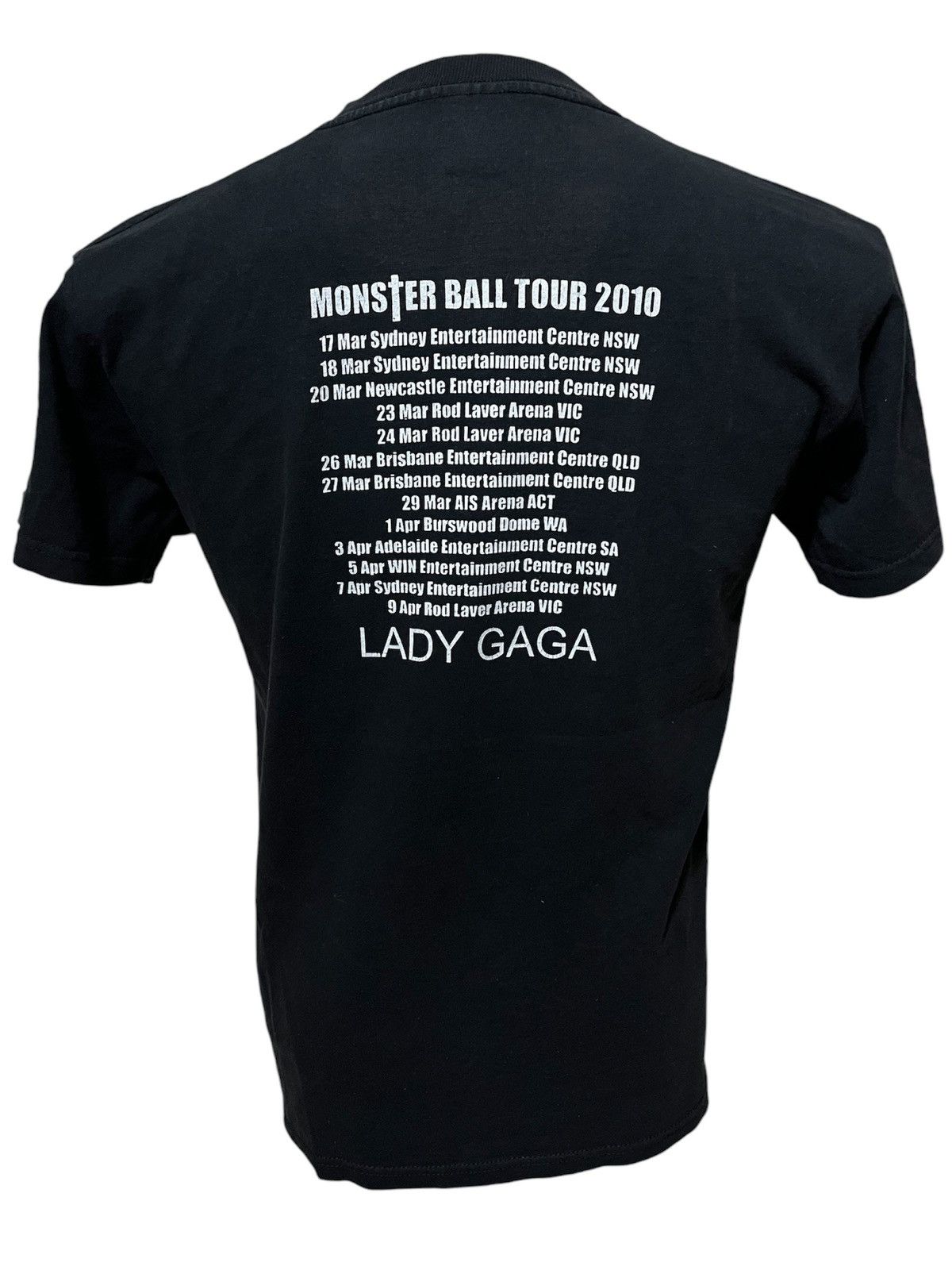 Band Tees × Fruit Of The Loom Y2K LADY GAGA TOUR 2010 TSHIRT Size US M / EU 48-50 / 2 - 2 Thumbnail