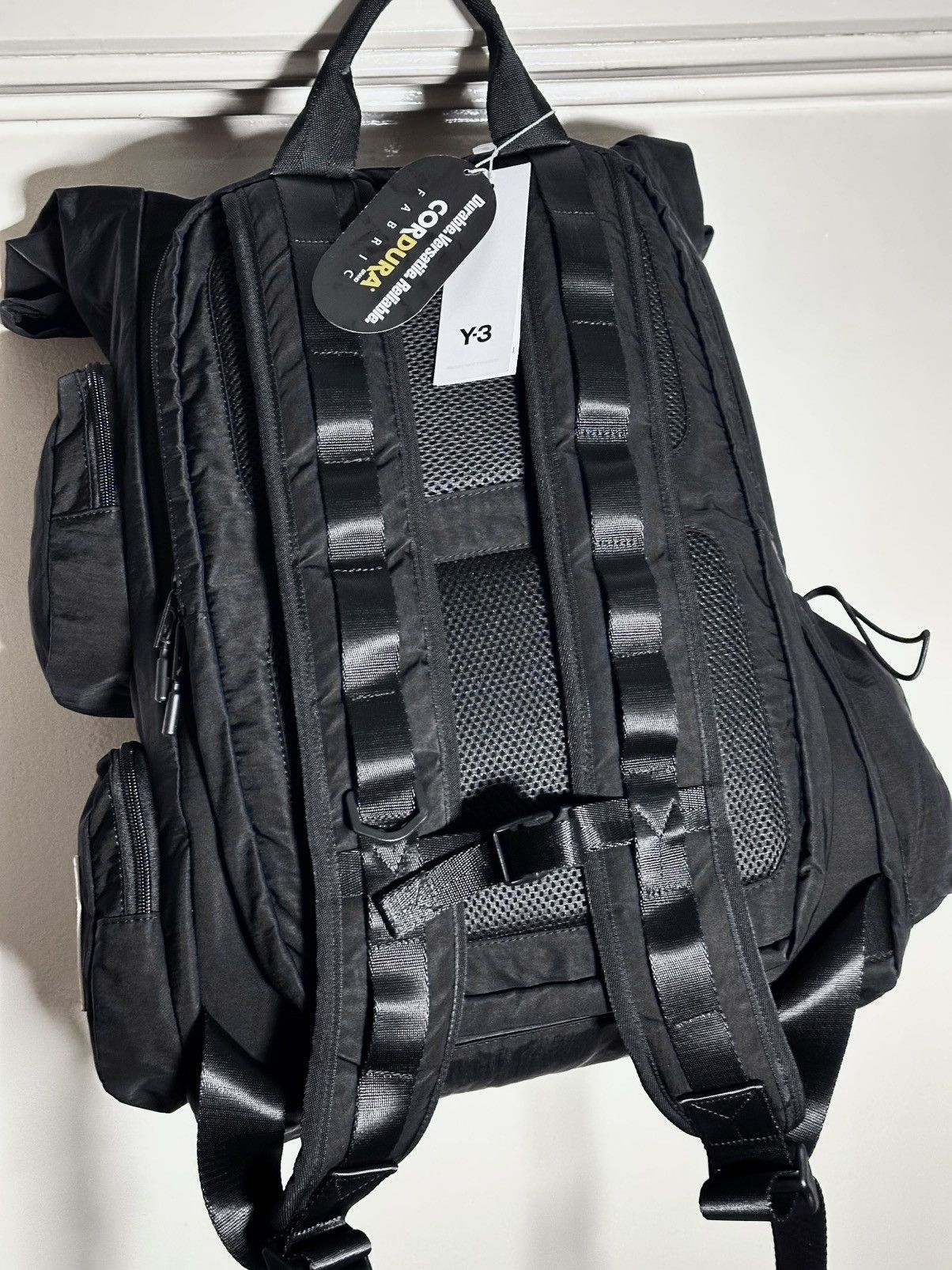 Yohji Yamamoto Y-3 Y3 Yohji Yamamoto Utility Backpack Technical Tech Size ONE SIZE - 3 Thumbnail