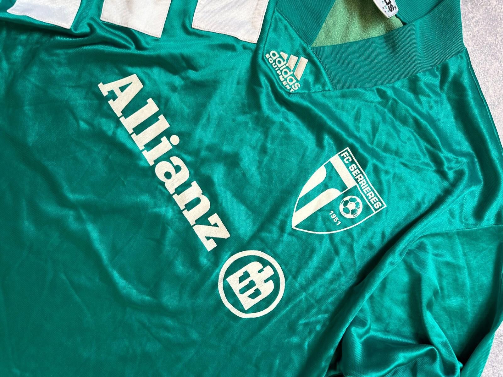 Adidas Adidas Eqt FC Serrières Neuchâtel L/S Football Shirt Jersey Size US L / EU 52-54 / 3 - 4 Thumbnail