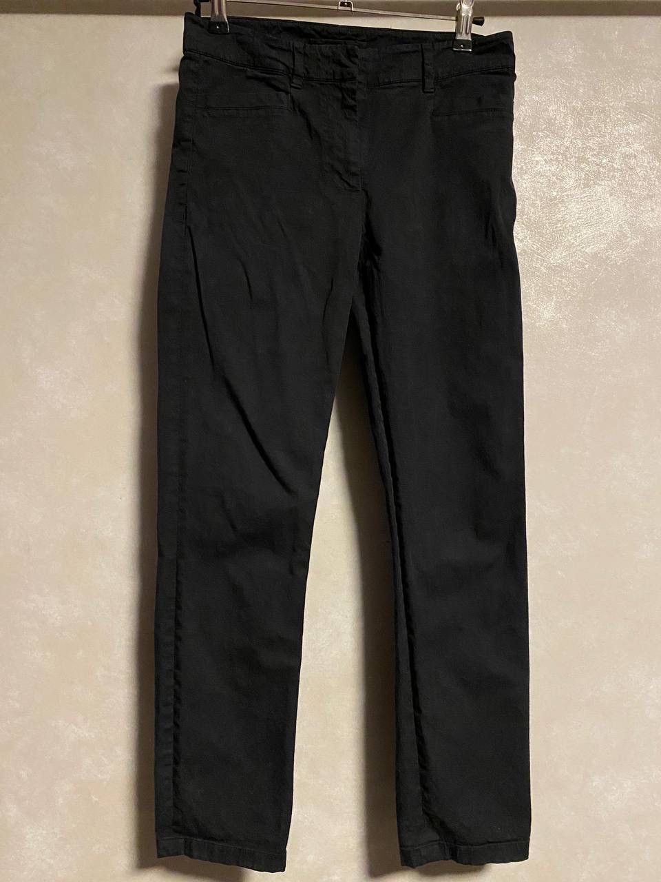 Prada Prada Black Tab Casual Pants Luxury Vintage Women Size 38 Size 26" / US 2 / IT 38 - 2 Thumbnail