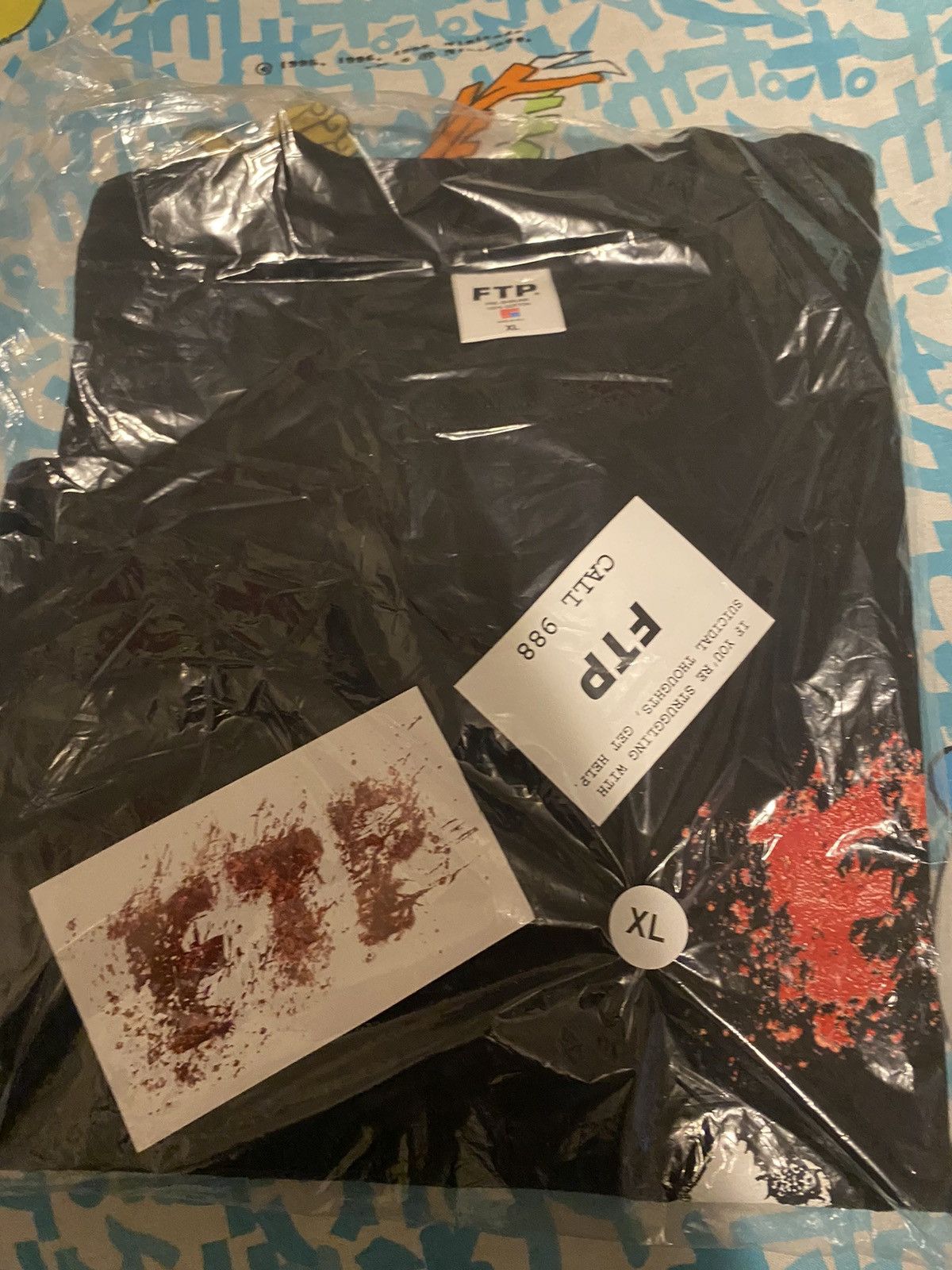 Fuck The Population FTP KYS Tee Black Size XL XLarge Size US XL / EU 56 / 4 - 3 Thumbnail