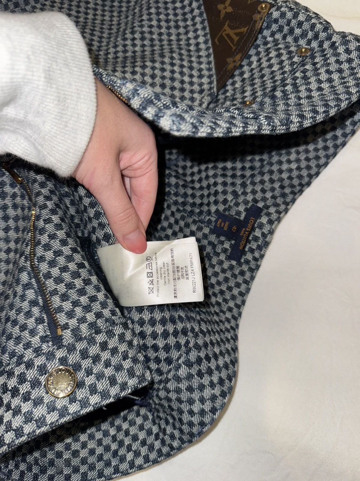 Louis Vuitton LV Denim Pants (Jeans) Navy Size US 31 - 5 Thumbnail