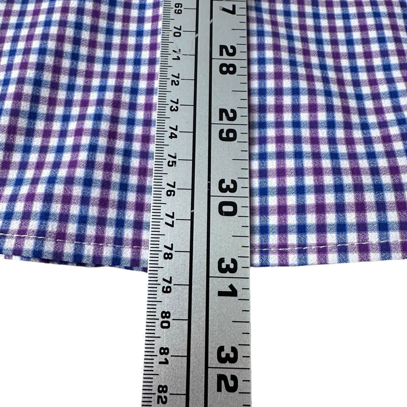 Mizzen+Main Mizzen + Main Shirt Men’s Medium Blue Purple Long Sleeve Size US M / EU 48-50 / 2 - 10 Thumbnail
