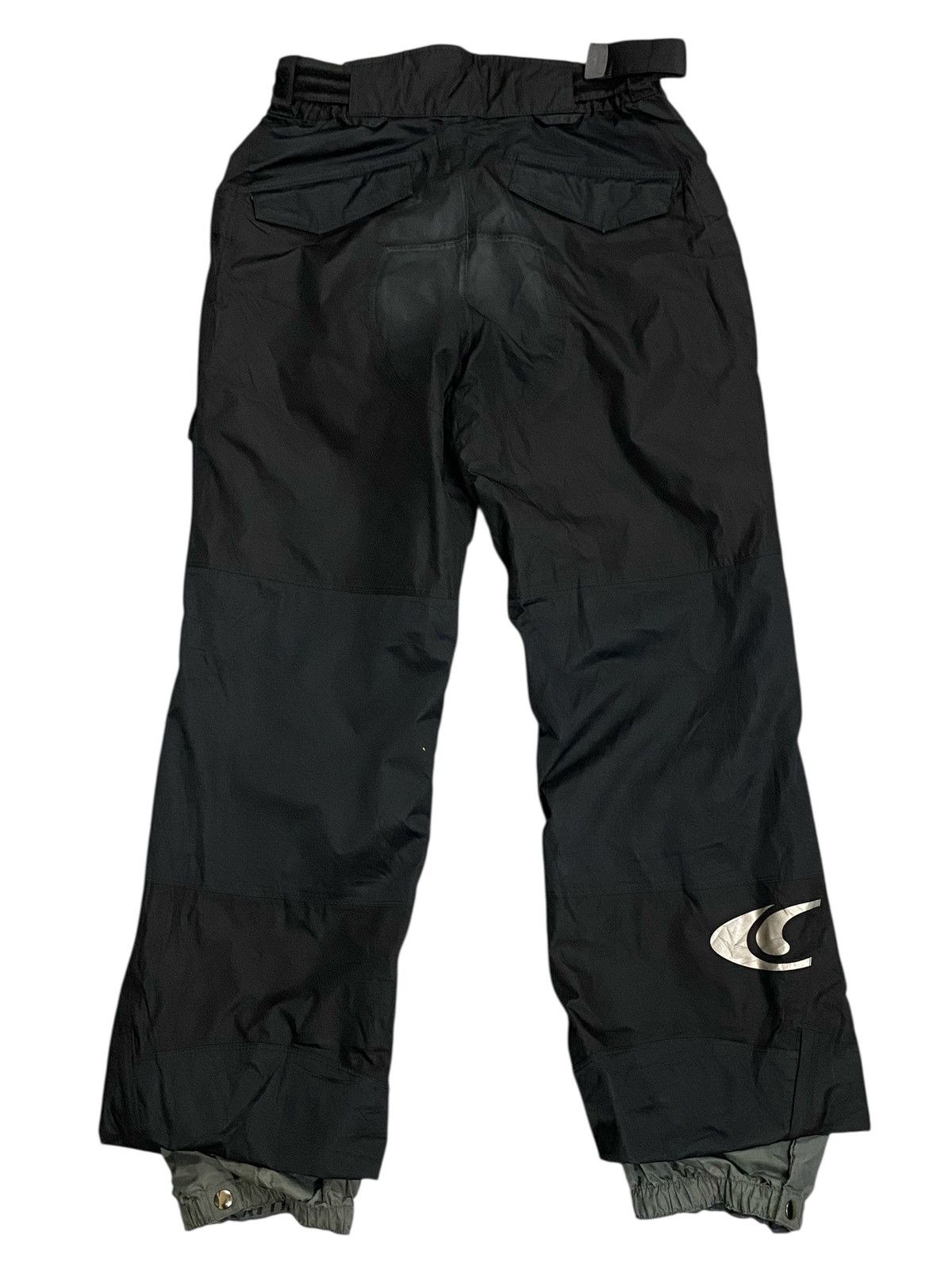 Salomon Vintage Salomon Archive Ski Pants Black Cargo Techwear Size US 34 / EU 50 - 2 Thumbnail