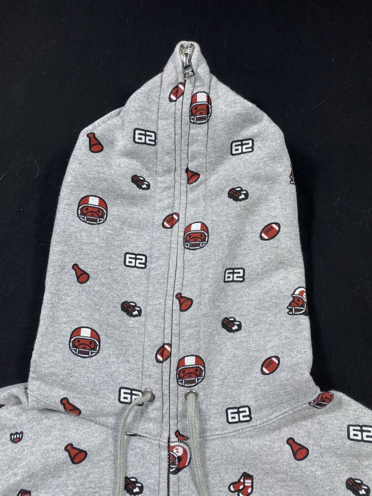 Bape A BATHING APE MLB FULL PRINT ZIP UP HOODIE Size XS / US 0-2 / IT 36-38 - 6 Thumbnail
