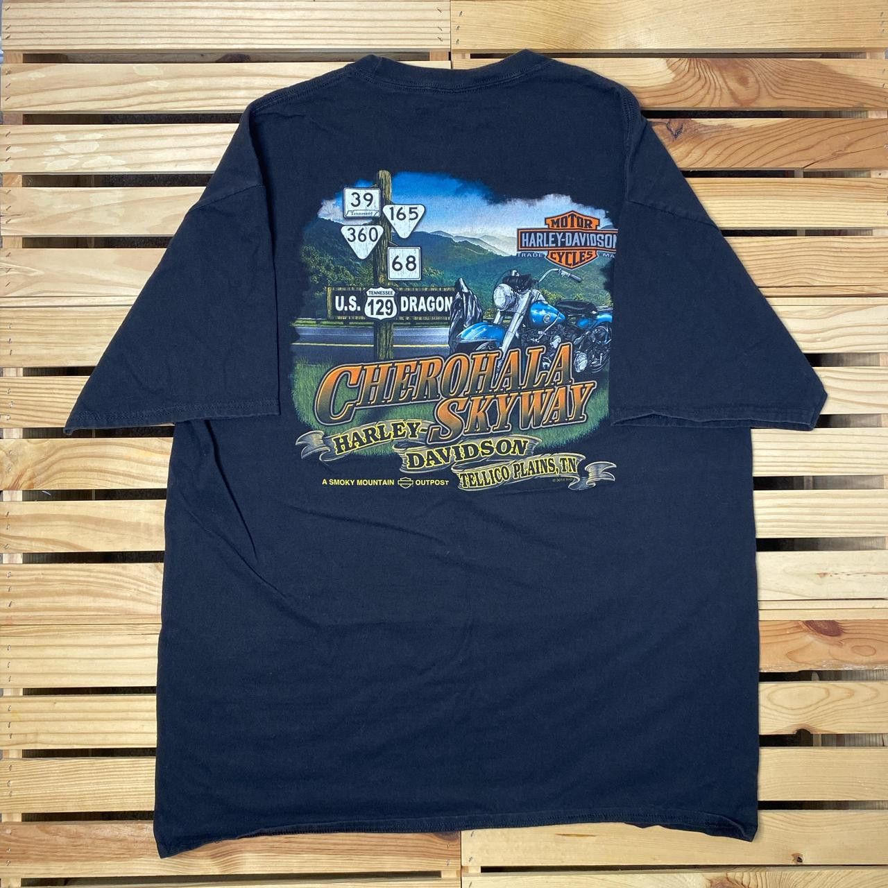 Harley Davidson Harley Davidson TN 2019 Black Biker Tee Size XL Size US XL / EU 56 / 4 - 1 Thumbnail