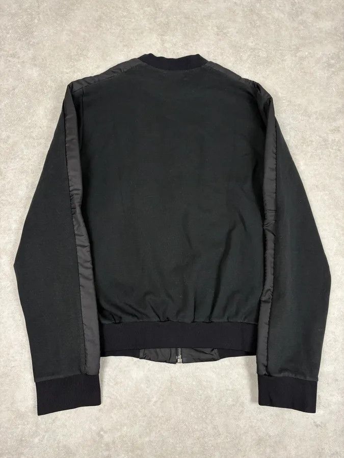 Prada 2000s Prada Black Minimalist Hybrid Zip-up Sweater Size US S / EU 44-46 / 1 - 6 Thumbnail