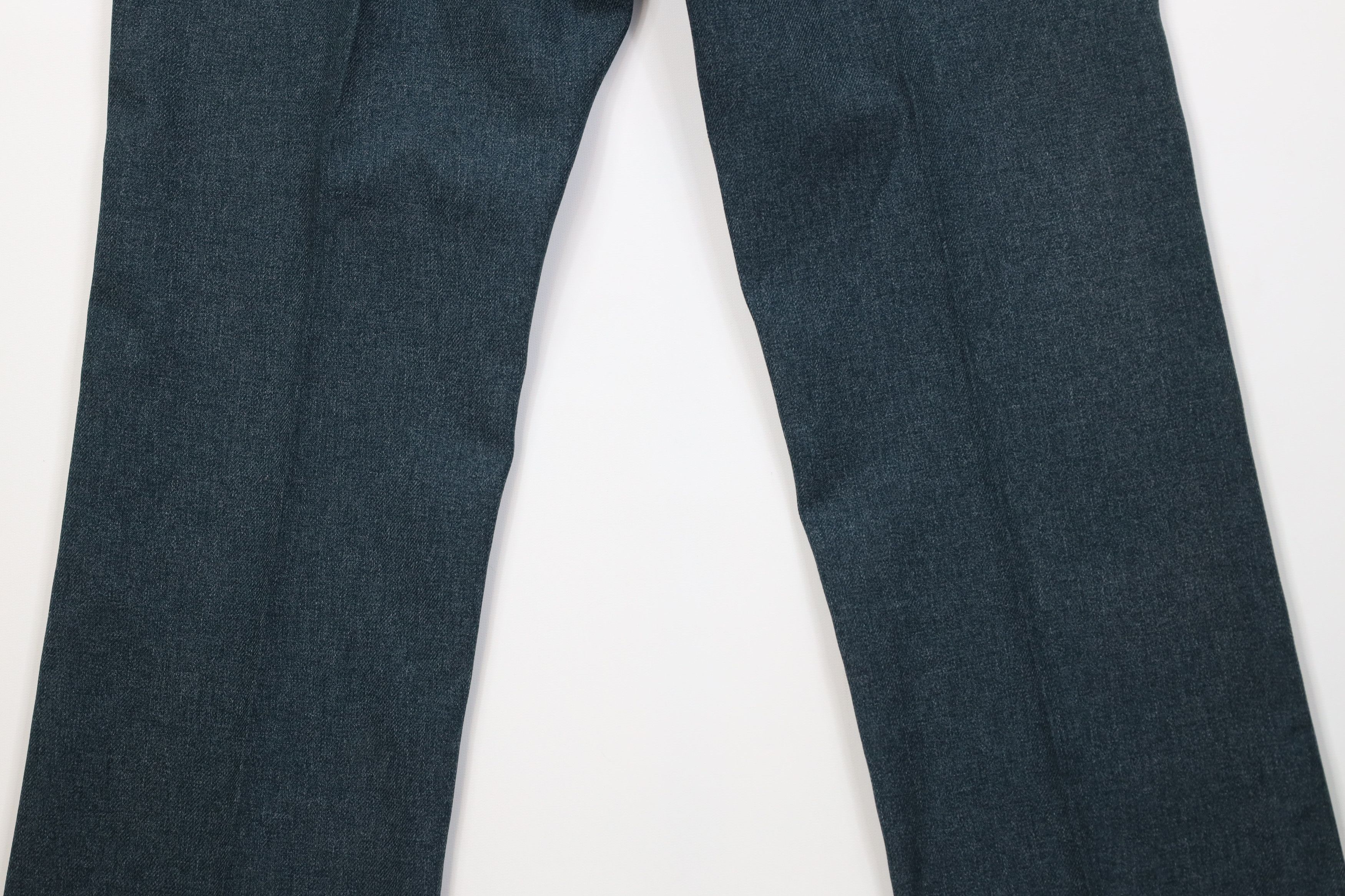 Wrangler Vintage 90s Wrangler Flared Wide Leg Chino Pants Blue USA Size US 36 / EU 52 - 11 Thumbnail