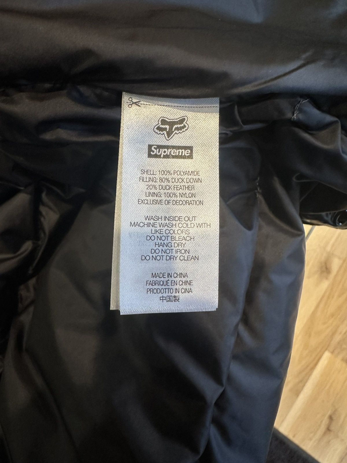 Fox Racing × Supreme Supreme Fox Racing Black Puffer Size Small Size US S / EU 44-46 / 1 - 4 Thumbnail