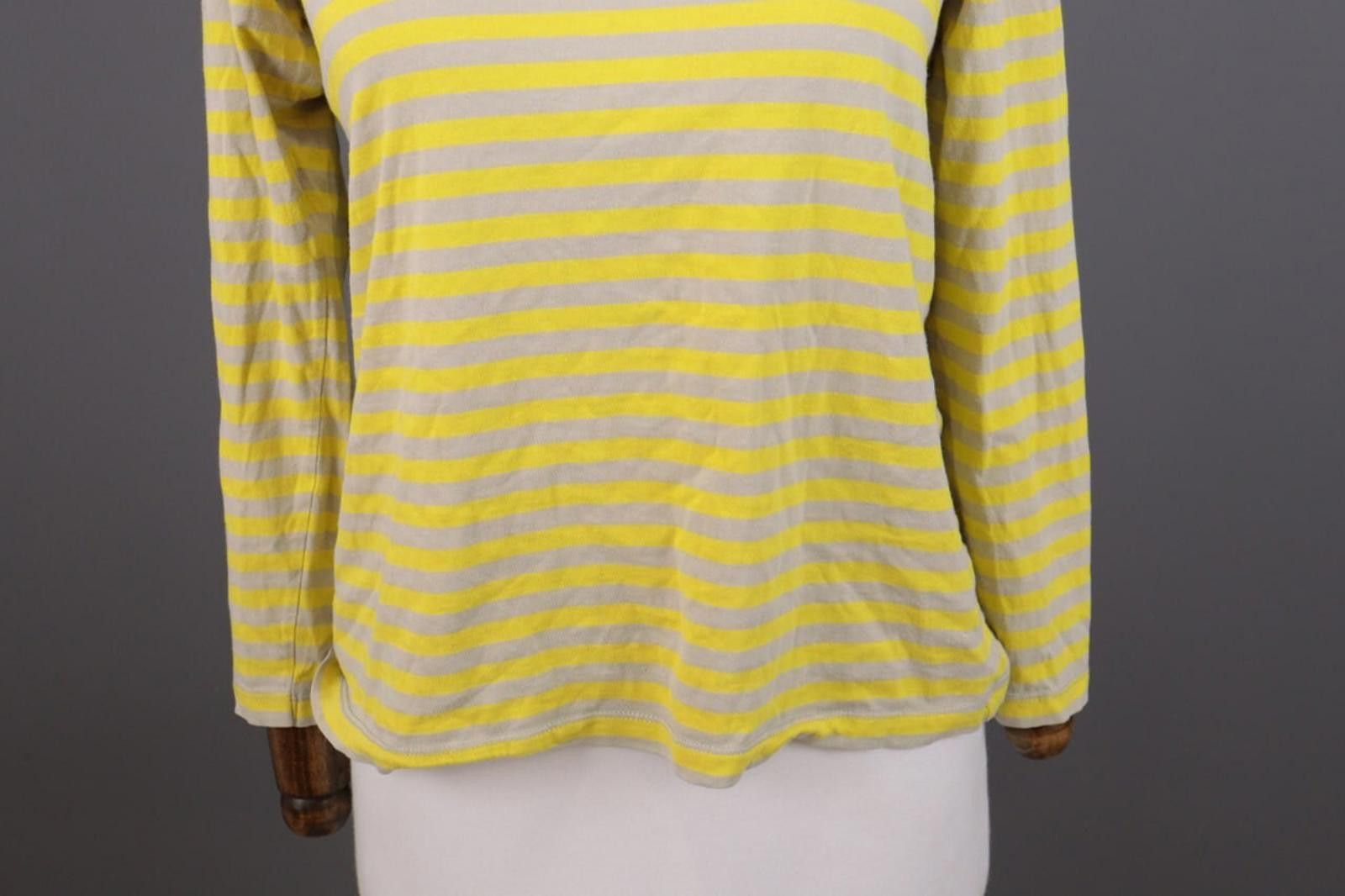 Designer Gudrun Sjorden Yellow Striped Tunic Shirt Size Size S Size M / US 6-8 / IT 42-44 - 3 Thumbnail
