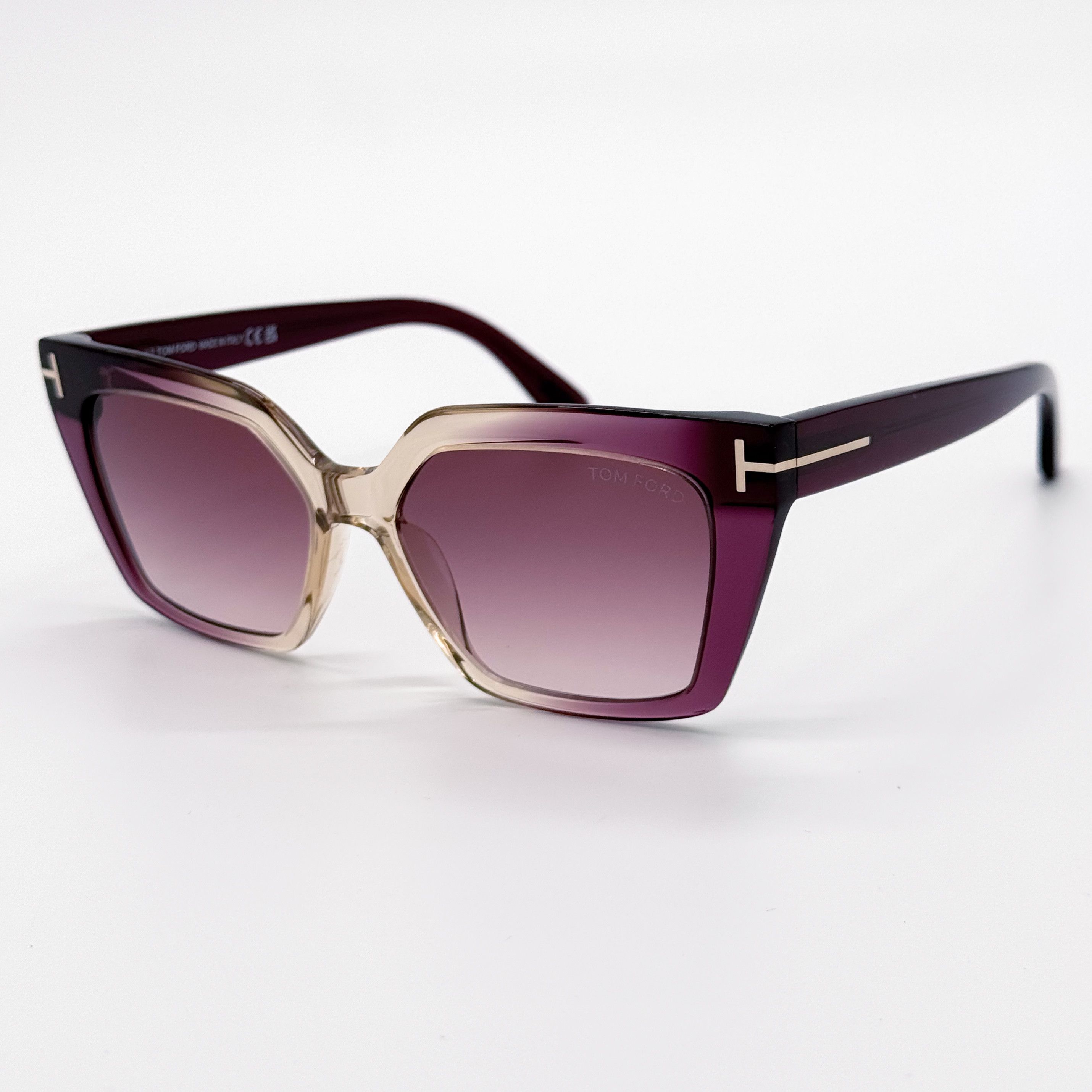 Tom Ford NEW TOM FORD TF1030 83Z BLACK/VIOLET FT1030/S 83Z SUNGLASSES Size ONE SIZE - 2 Thumbnail