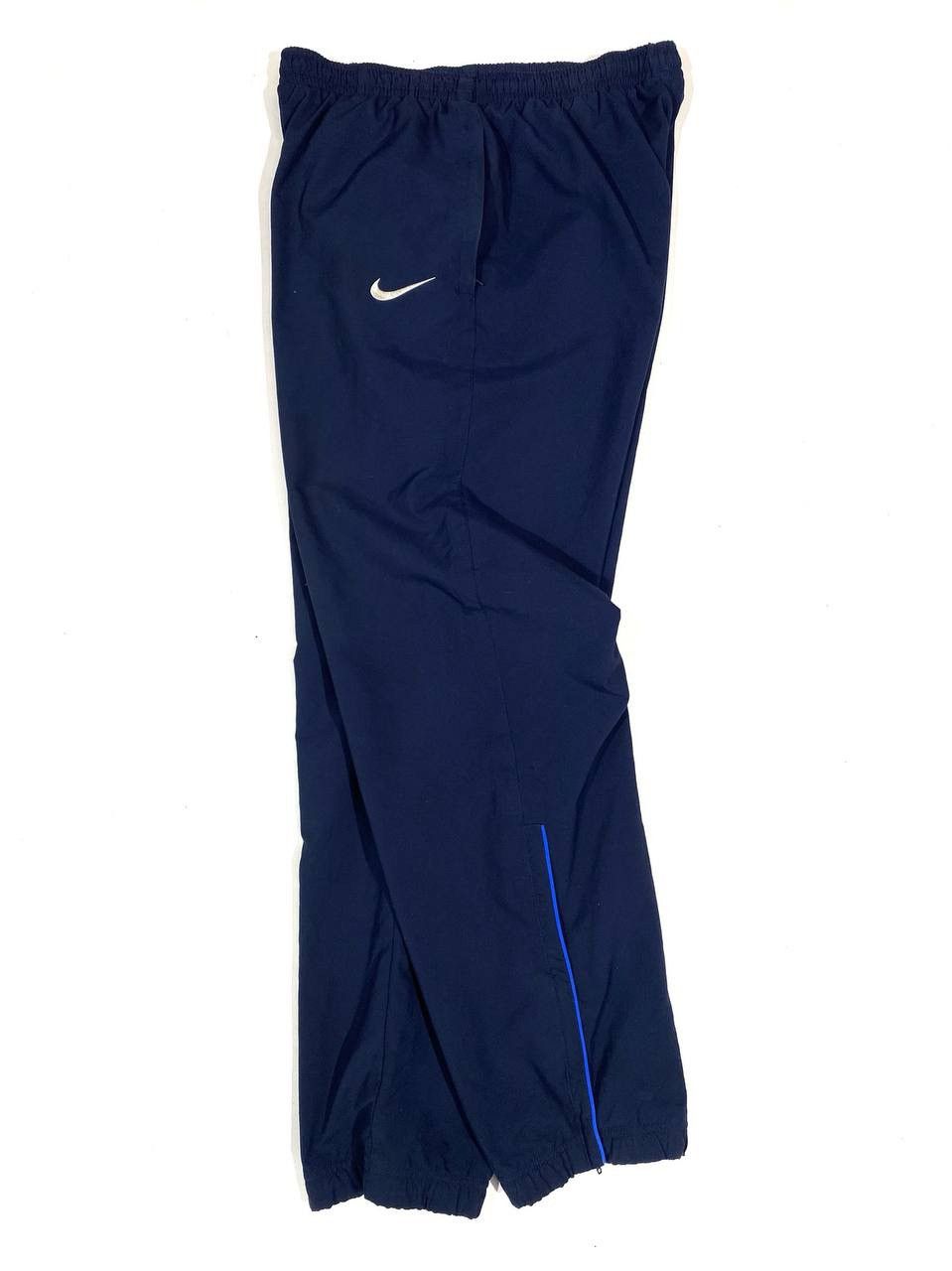 Nike Nike Track Pants Vintage Navy Nylon Y2K Parachute Size US 34 / EU 50 - 1 Thumbnail