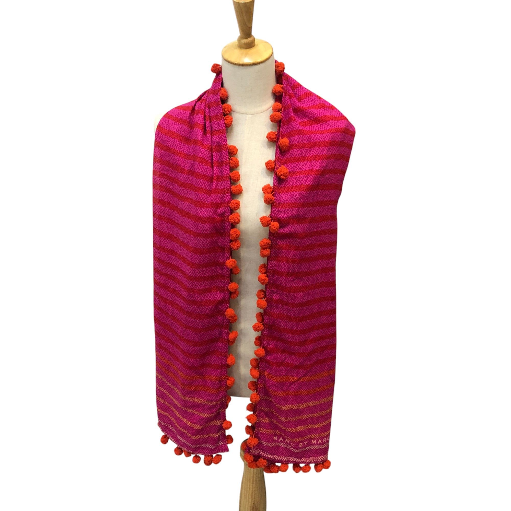 Marc Jacobs Marc Jacobs Oversized Cotton Scarf Muffler Wrap V2963 Size ONE SIZE - 1 Thumbnail