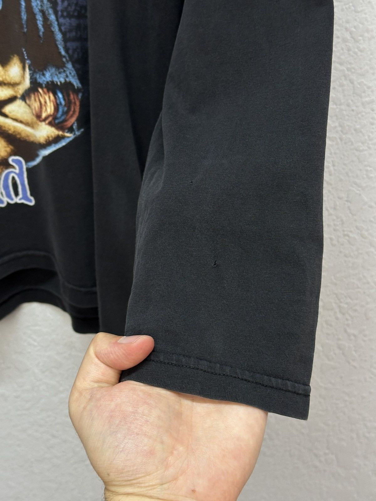 Band Tees Vintage Iron Maiden Big Logo Hoodie 90s Piece of Mind Size US S / EU 44-46 / 1 - 11 Thumbnail