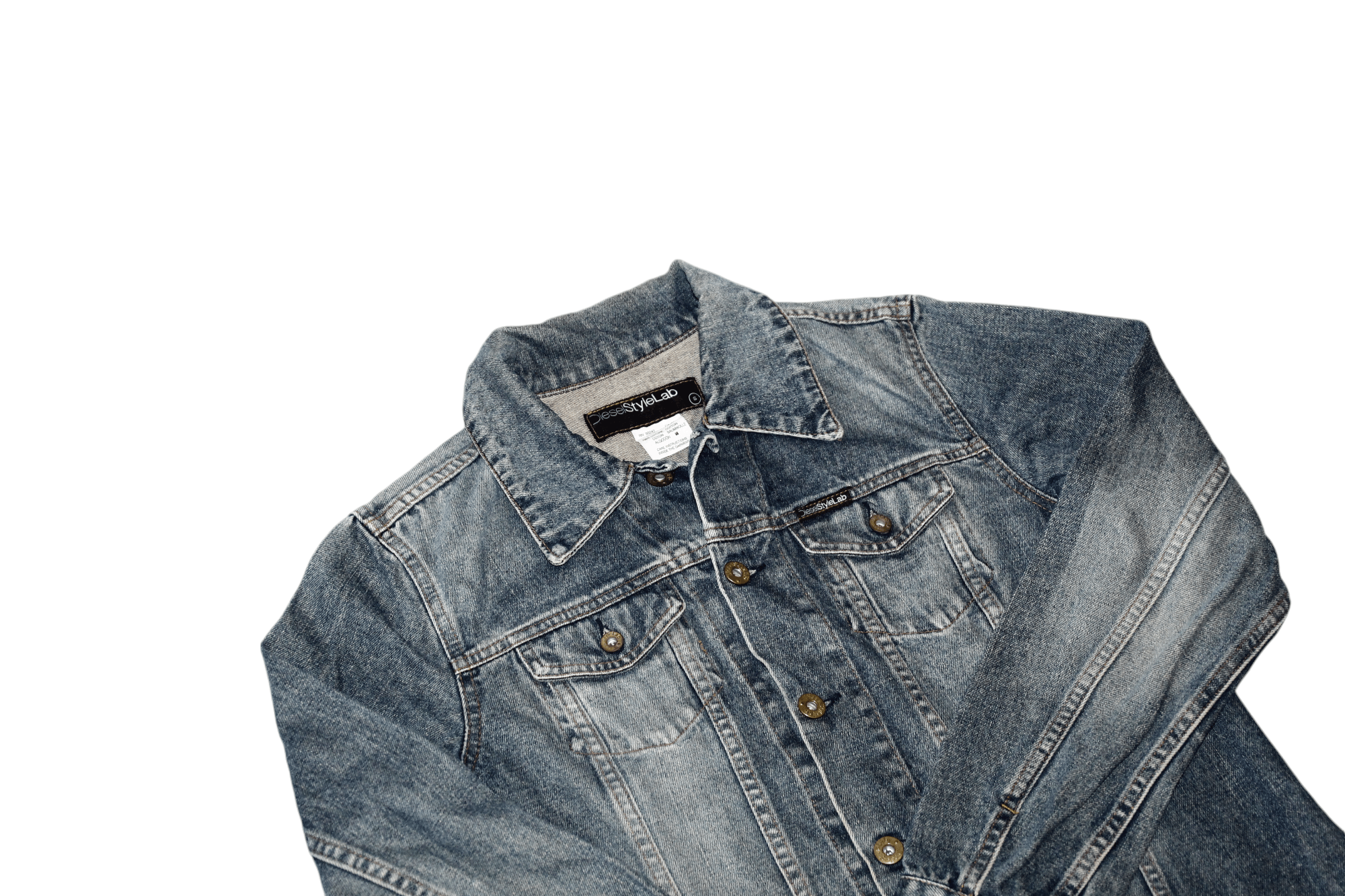 Diesel RARE VTG 🔥Diesel Style Lab Ultrack Stonewash Faded Dnm Jkt Size US S / EU 44-46 / 1 - 11 Thumbnail