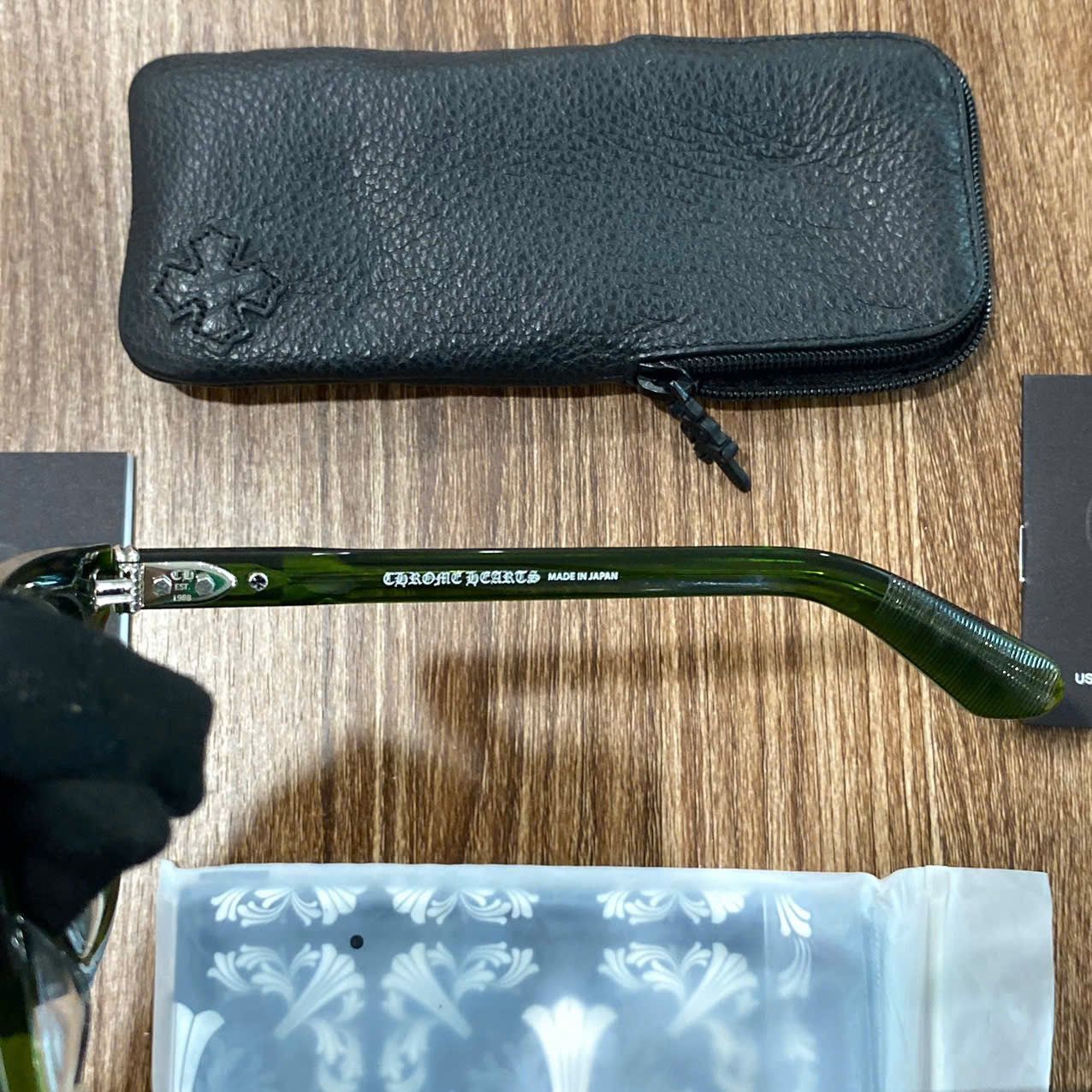 Chrome Hearts CHROME HEARTS SMOKE SHOW EYEGLASSES Size ONE SIZE - 9 Thumbnail