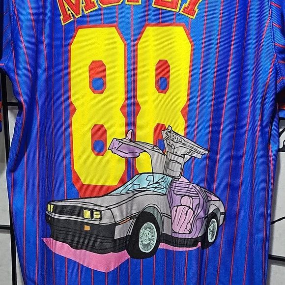 Other Back to the Future Marty McFly Baseball Jersey Large Size US L / EU 52-54 / 3 - 12 Thumbnail