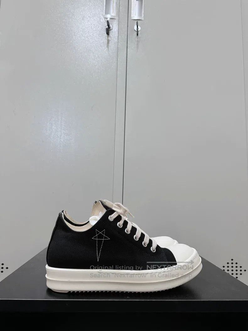 Rick Owens Rick Owens Premium Side Star High-top Converse Size US 5 / EU 37 - 3 Thumbnail